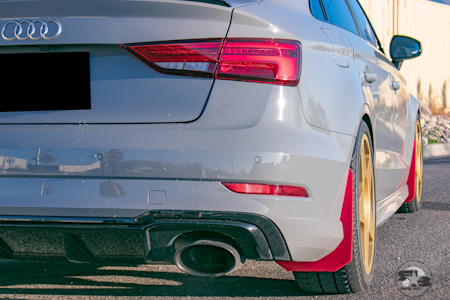 Audi A3/S3/R3 Sedan mudflaps