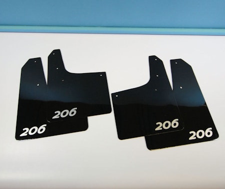 Peugeot 206 mudflaps