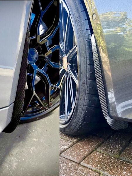 Audi RS6 Stänkskydd - Kolfiber