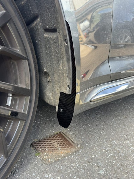 Audi RS4 mudflaps - Carbon