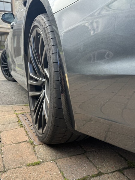 Audi RS4 mudflaps - Carbon