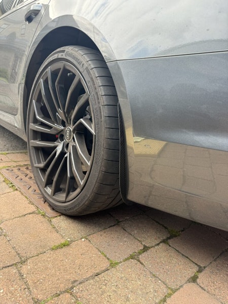 Audi RS4 mudflaps - Carbon