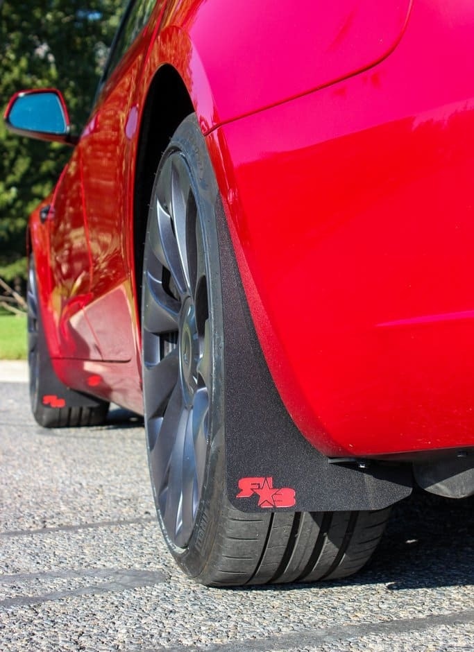 Tesla model 3 mud flaps