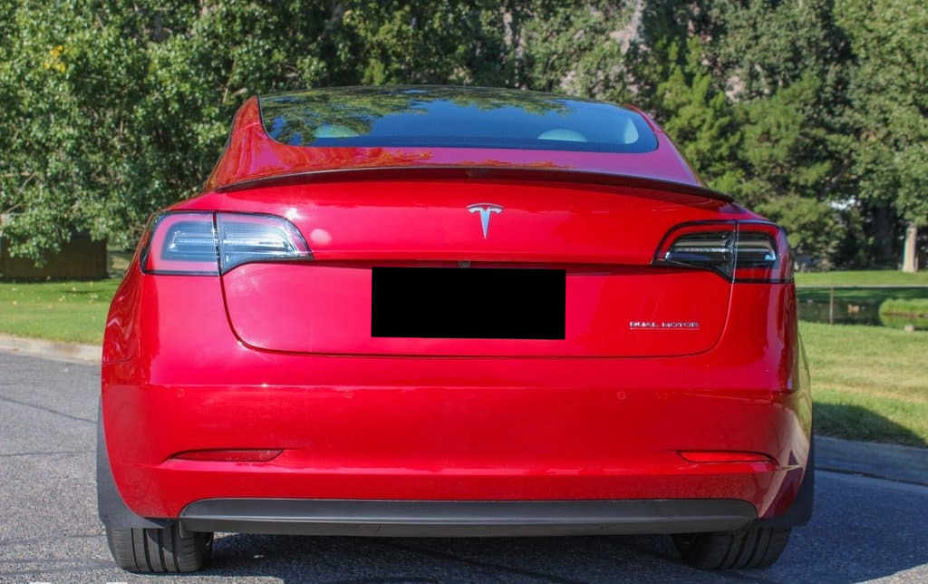 Bespoke mudflaps for Tesla model 3 - Protect your TM3 now! 