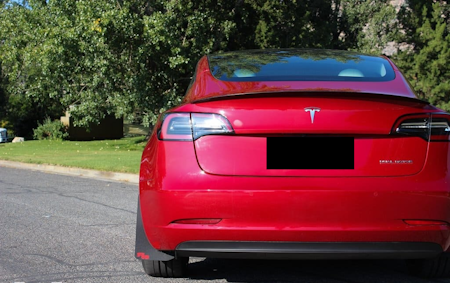 Tesla model 3 mud flaps