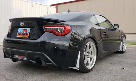 Toyota GT86 mud flaps