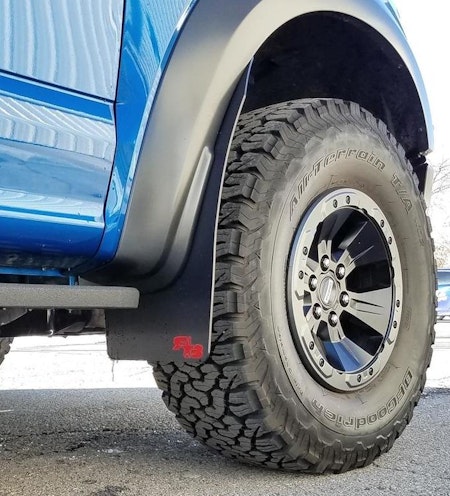 Ford F-150 Raptor mud flaps 2017+