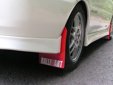 Mitsubishi Evo 4 mud flaps