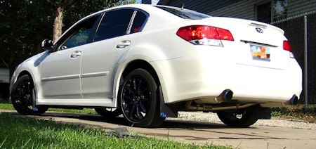 Subaru Legacy mud flaps 10-14