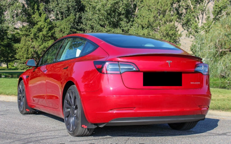 Tesla model 3 mud flaps