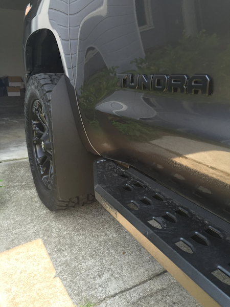 Toyota Tundra mud flaps