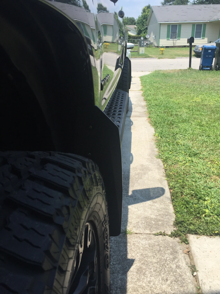 Toyota Tundra mud flaps