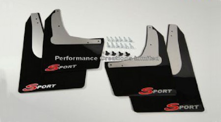 Honda Civic Sport mud flaps 01-07