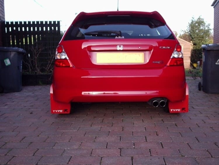 Honda Civic Type-R mud flaps 01-07