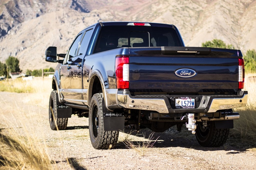 Ford F-250 F-350 super duty SRW step back 2017+ Mud flaps