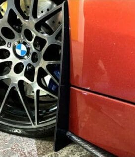 BMW M4 mud flaps