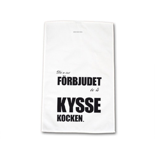 Kökshandduk: Kyss kocken