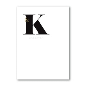 Poster: K & White