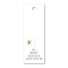 Hangtag: God Jul och Gott Nytt År