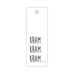 Hangtag: Kram kram kram...