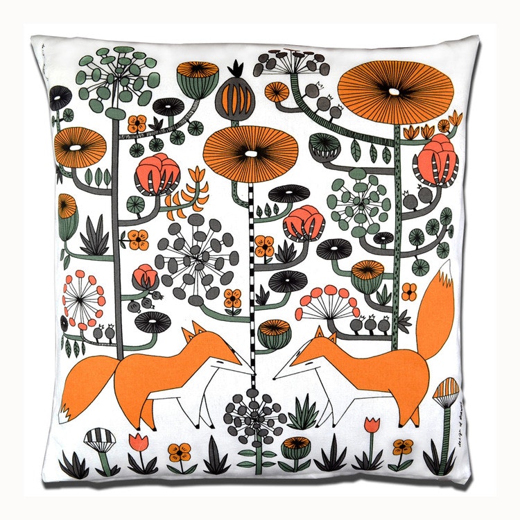 Cushion cover "Kind Fox" Fabelskog series