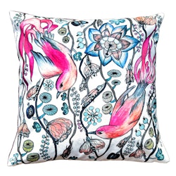 Decorative cushion cover "Bird of Paradise"