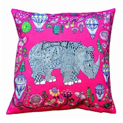 Cushion cover "Rhino" rose by Anna Strøm