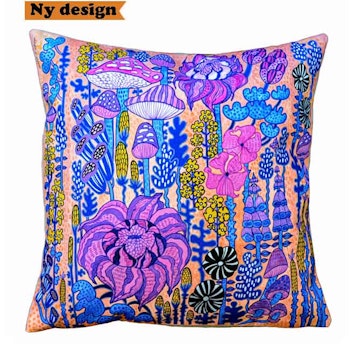 Cushion cover "Magic Garden" by Anna Strøm