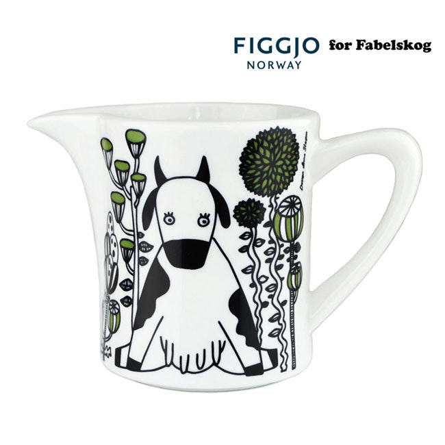 Cream Jug "Singing Cow " Figgjo for Fabelskog