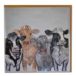 Art card "4 Cows "