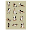 Print A3 "Yoga Beagle"