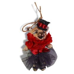 Spun Cotton Ornament, Bear #65