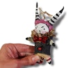 Spun Cotton Ornament, Theater clown #68