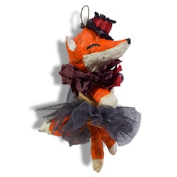 Spun Cotton Ornament, Fox #82