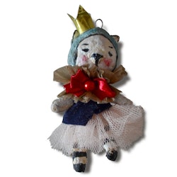 Håndlaget Julepynt, Katt-Prinsesse#122
