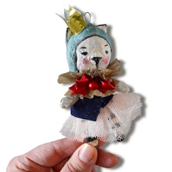 Håndlaget Julepynt, Katt-Prinsesse#122