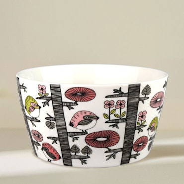 Bowl "Dancing Birds"Fabelskog