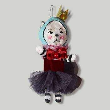 Håndlaget Julepynt, Katt-Prinsesse#144