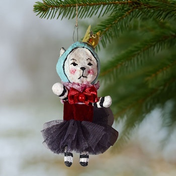 Håndlaget Julepynt, Katt-Prinsesse#144