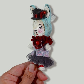 Handmade Christmas Ornament, Rabbit#148