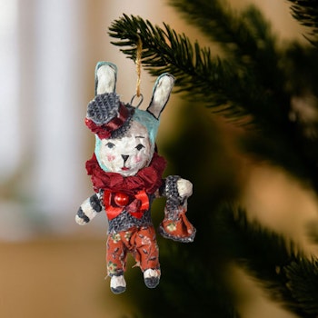 Handmade Christmas Ornament, Rabbit#145