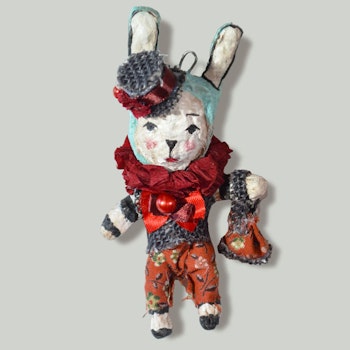 Handmade Christmas Ornament, Rabbit#145