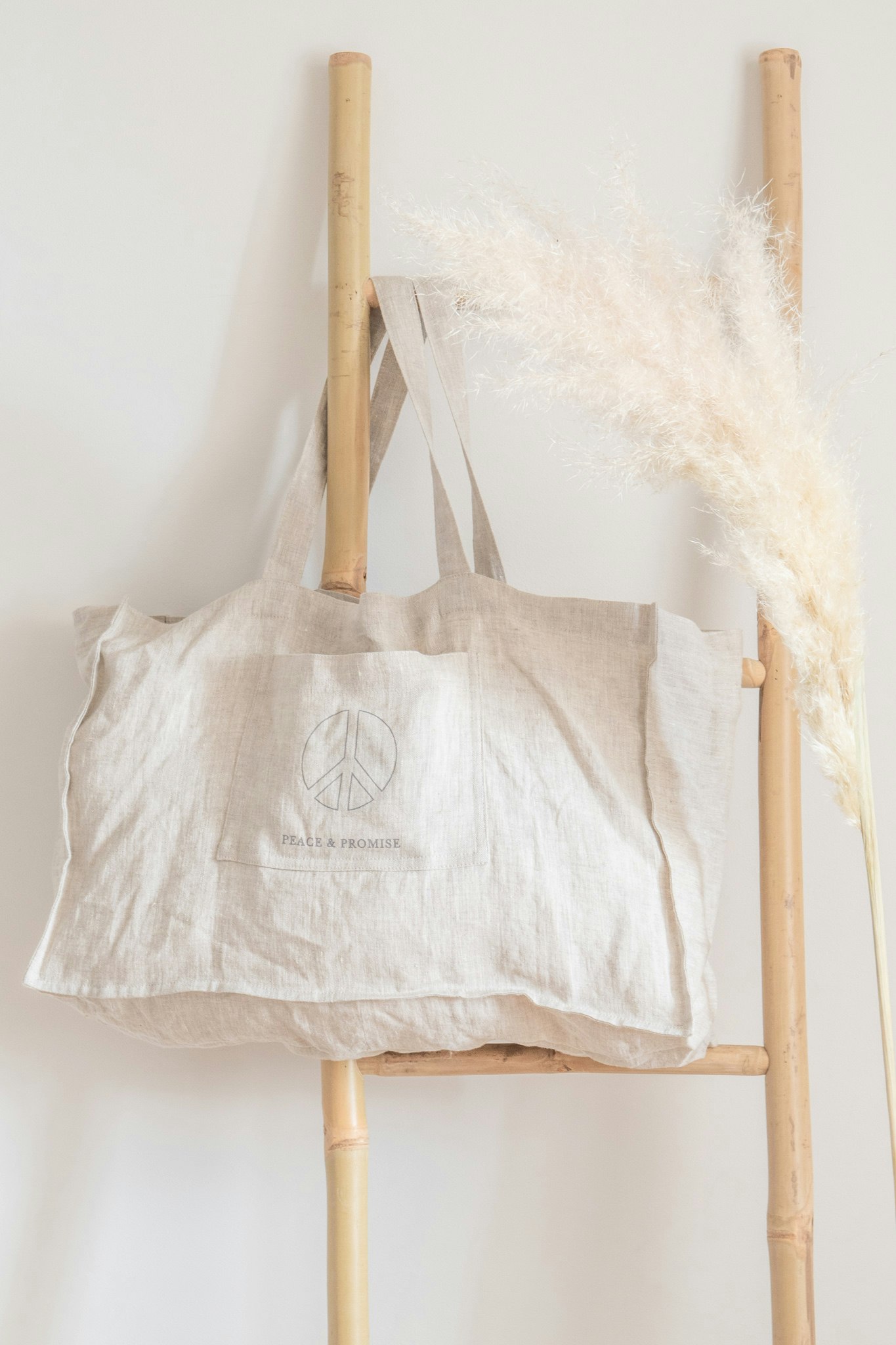 Linen Bag Medium Natural