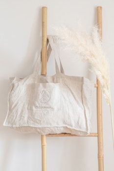 Linen Bag Medium Natural