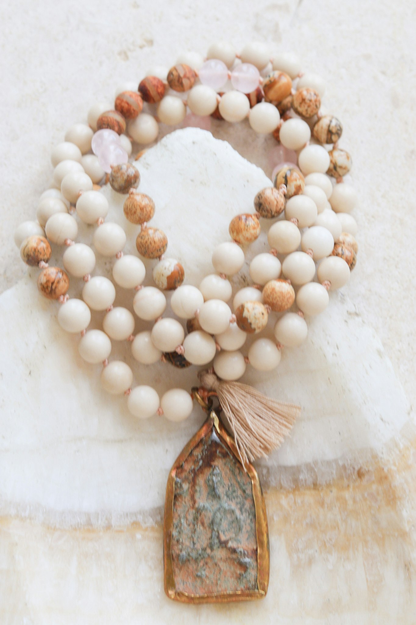 Enlightenment Mala Halsband