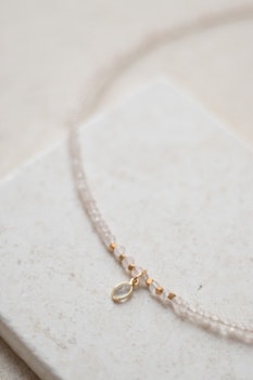 Necklace Adorn Rose Quartz