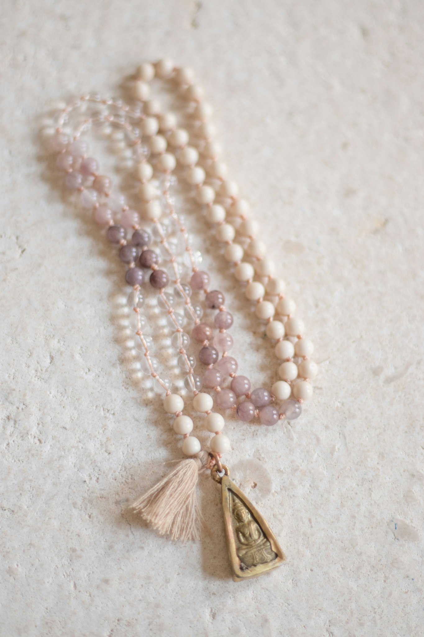 Affirmation Mala halsband