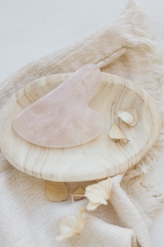 Gua Sha Rose Quartz