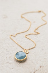 Necklace Fortune Aqua Jade