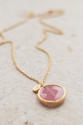 Necklace Fortune Pink Jade